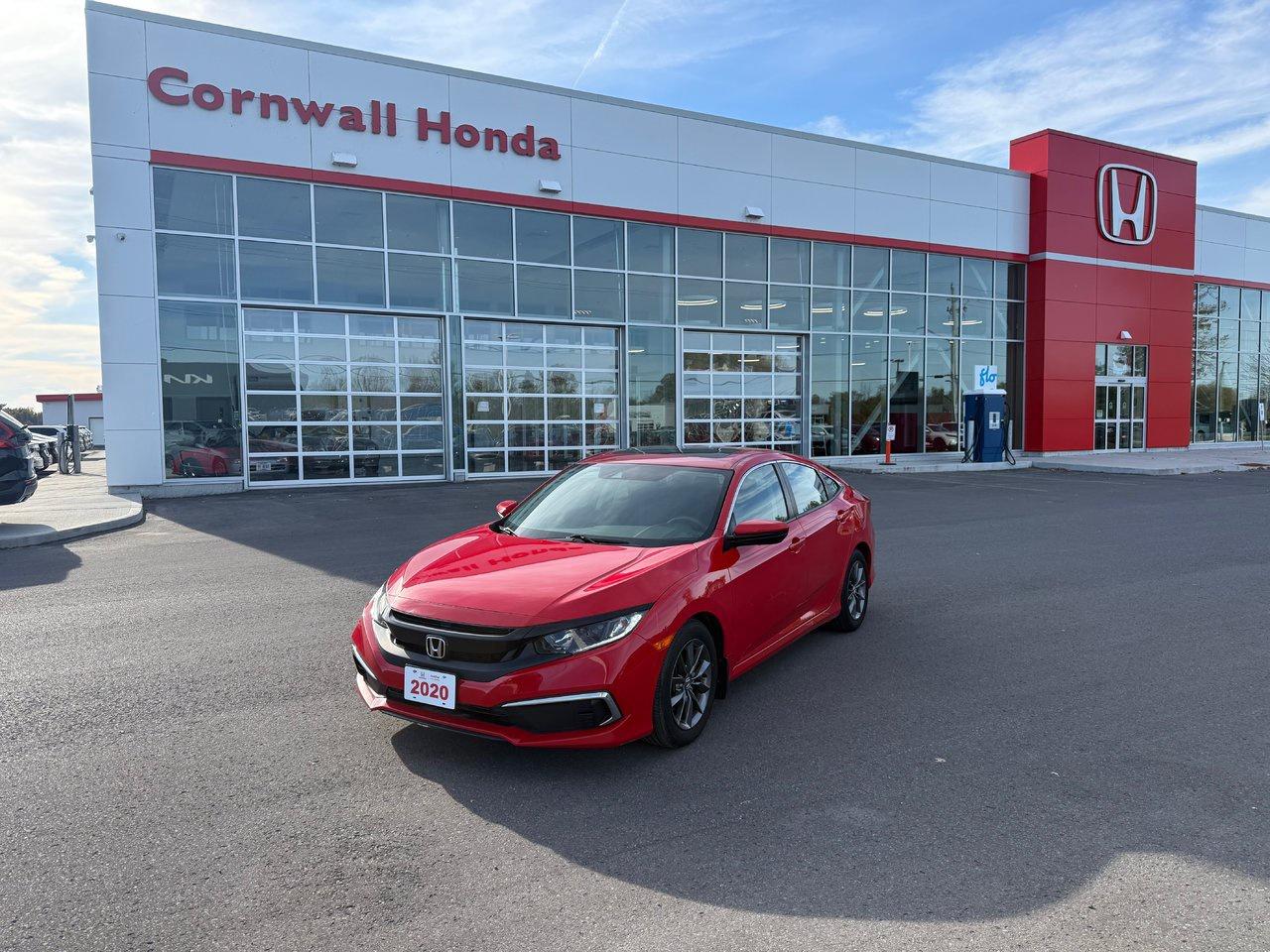Used 2020 Honda Civic Sedan EX for sale in Cornwall, ON