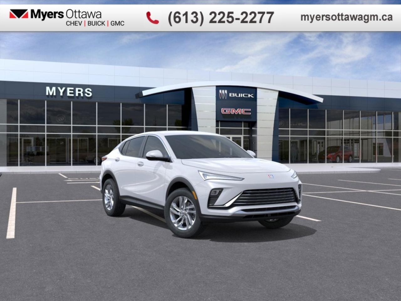 New 2026 Buick Envista Preferred  ENVISTA, PREFERRED, WHITE ON BLACK for sale in Ottawa, ON