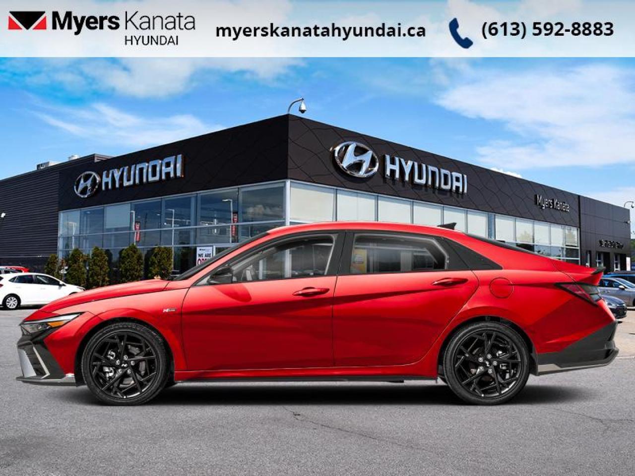 New 2025 Hyundai Elantra N Line Ultimate DCT  -  Premium Audio - $120.46 /Wk for sale in Kanata, ON