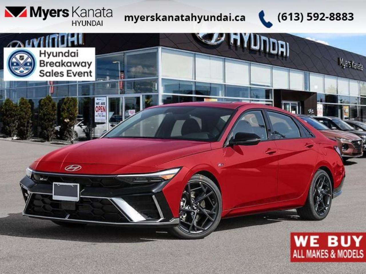 2025 Hyundai Elantra N Line Ultimate DCT  -  Premium Audio - $120.46 /Wk Photo0