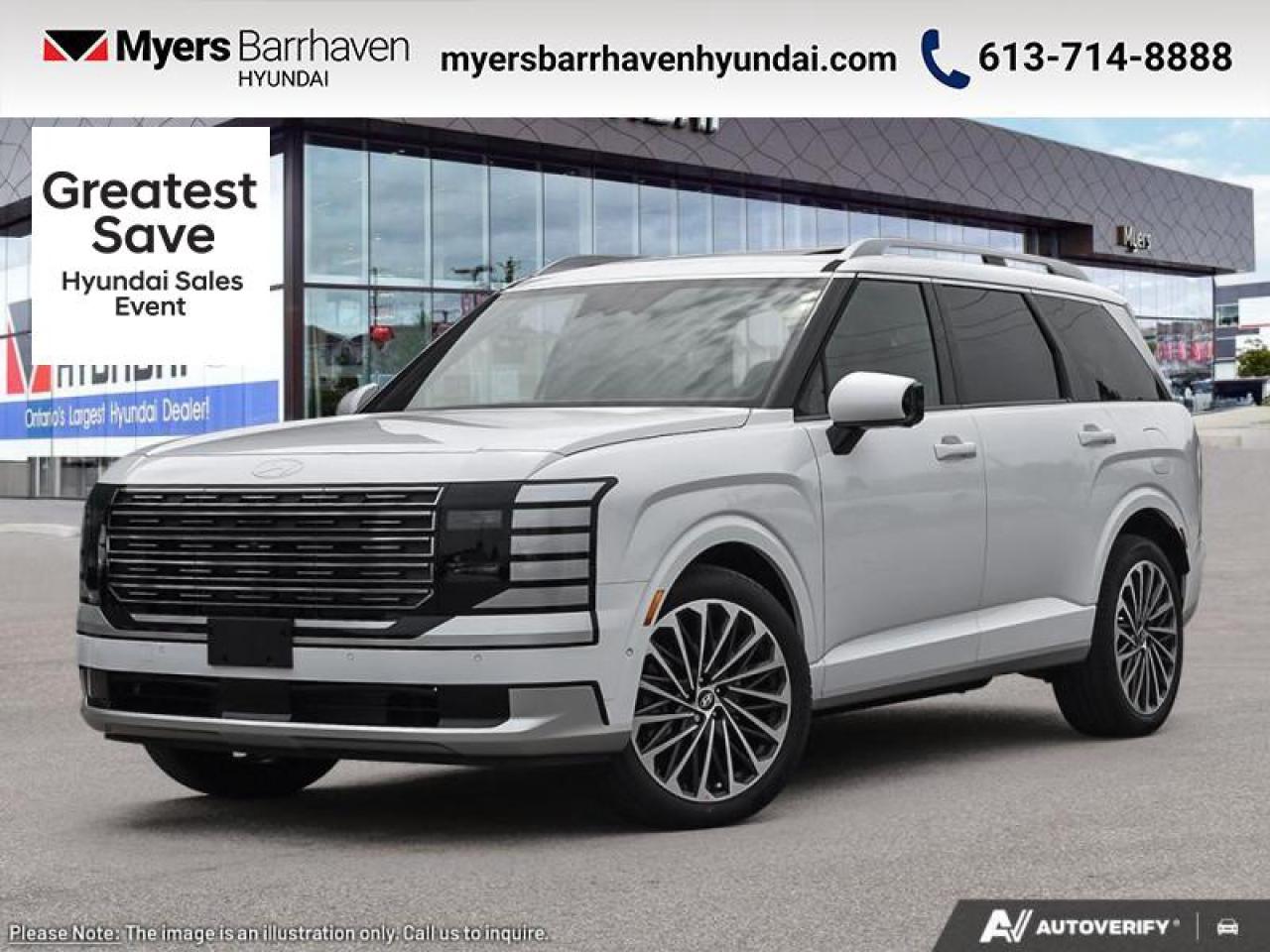 New 2026 Hyundai PALISADE Ultimate Calligraphy  - Premium Audio for sale in Nepean, ON