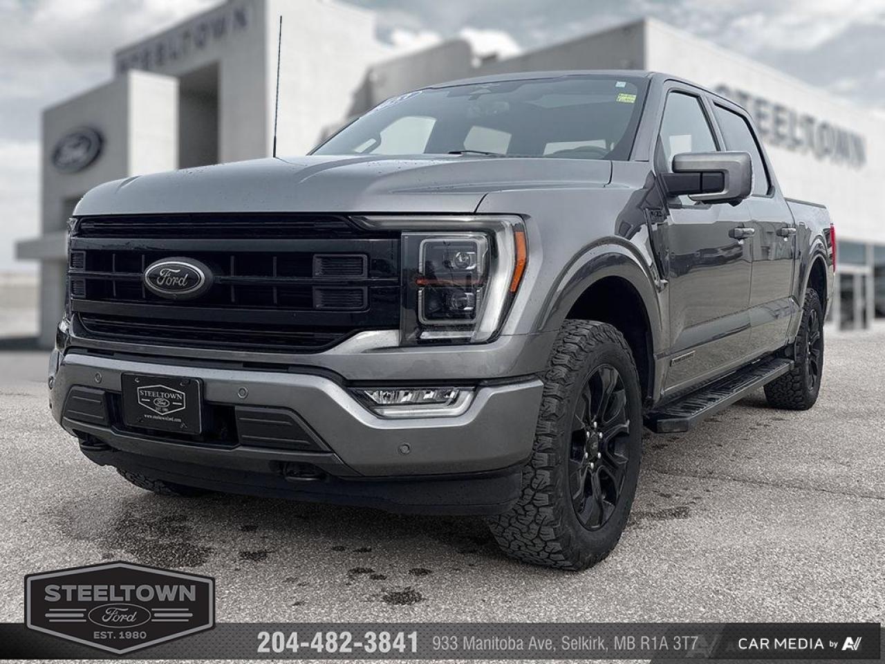 Used 2023 Ford F-150 lariat 4WD SuperCrew 5.5' Box 502a leather/roof for sale in Selkirk, MB