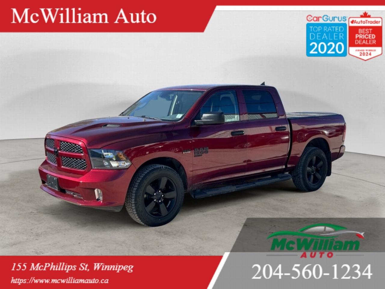 Used 2019 RAM 1500 Classic Express Blackout | 5.7 Hemi V8 | Apple CarPlay | 8.4 Touch Screen | for sale in Winnipeg, MB