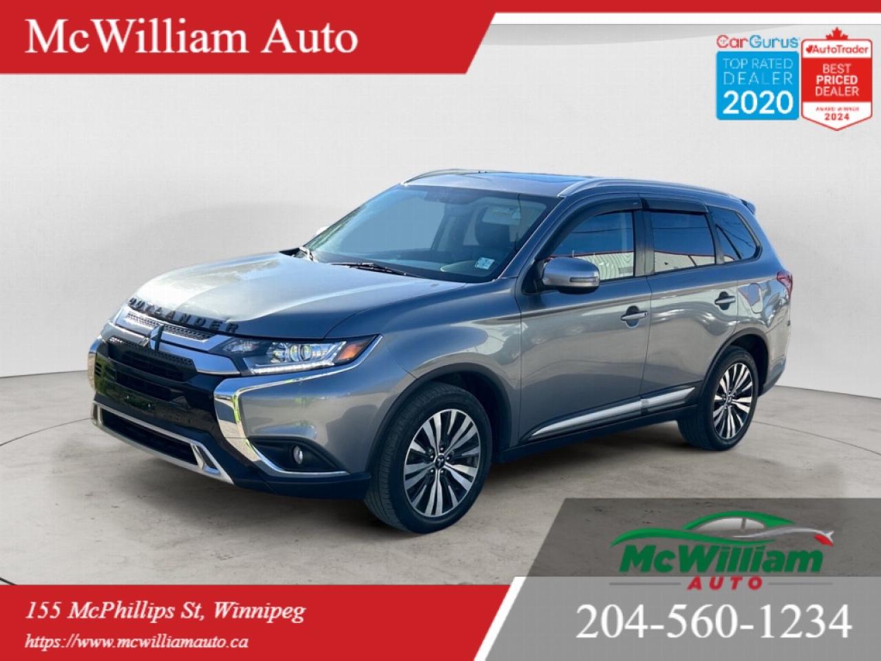 Used 2020 Mitsubishi Outlander EX |SUN ROOF|PUSH START|BACK UP CAM| for sale in Winnipeg, MB
