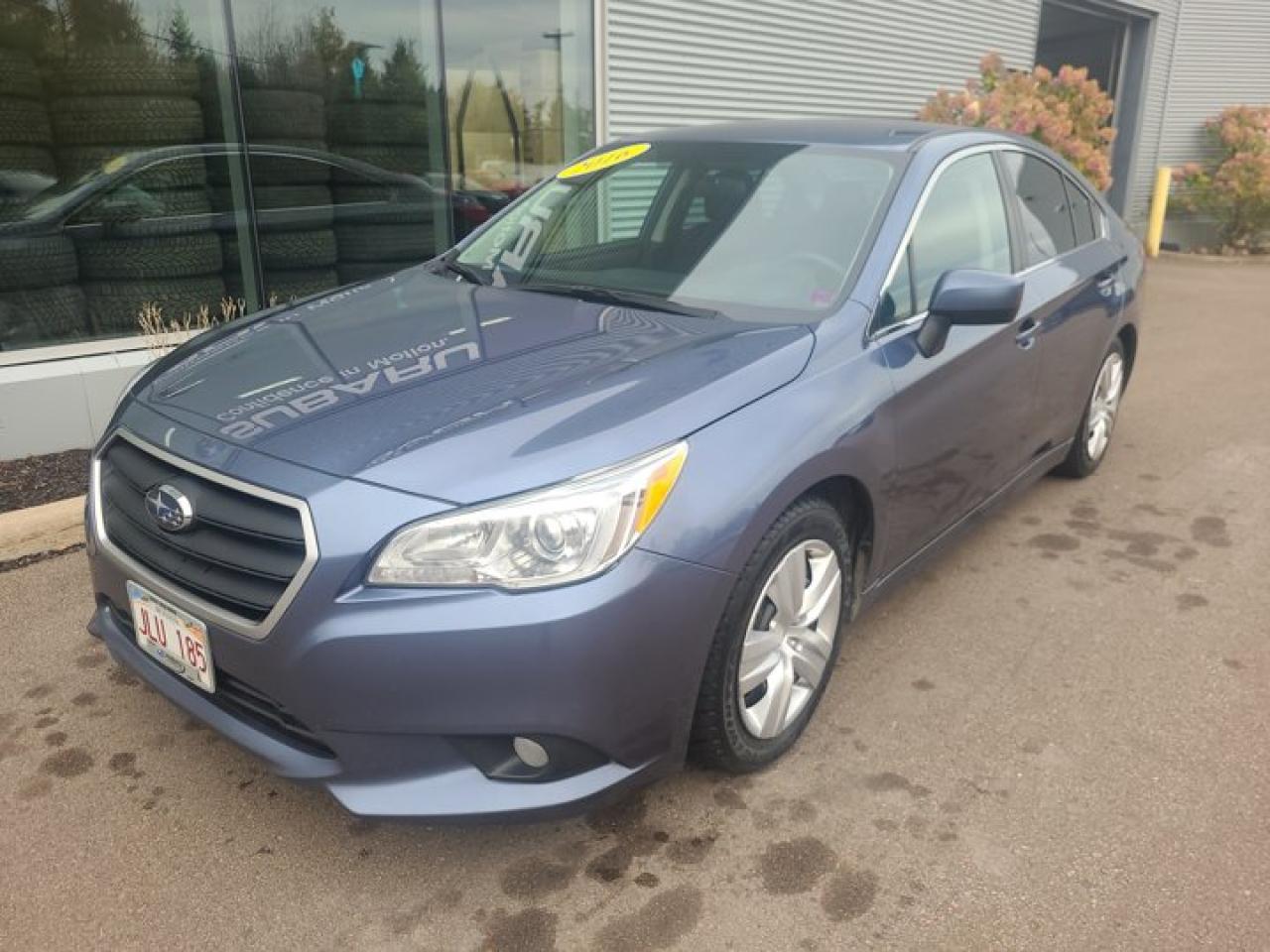 Recent Arrival!1q 2016 Subaru Legacy 2.5i AWD Lineartronic CVT 2.5L Boxer H4 DOHC 16VValue Market Pricing, No Accidents, ABS brakes, Air Conditioning, CD player, Exterior Parking Camera Rear, Fully automatic headlights, Heated door mirrors, Heated front seats, Power driver seat, Premium Cloth Upholstery, Steering wheel mounted audio controls, Traction control, Variably intermittent wipers.Certification Program Details: 85 Point Inspection Fresh Oil Change Brake Inspection Tire Inspection Fresh 1 Year MVI Full Detail Free Carfax Report Full Tank of Gas Certified TechniciansFair Market Pricing * No Pressure Sales Environment * Access to over 2000 used vehicles * Free Carfax with every car * Our highly skilled and experienced team will ensure that your vehicle is in excellent condition and looking fantastic!!Awards:* ALG Canada Residual Value AwardsSteele Auto Group is the most diversified group of automobile dealerships in Atlantic Canada, with 34 dealerships selling 27 brands and an employee base of over 1000. Sales are up by double digits over last year and the plan going forward is to expand further into Atlantic Canada.Reviews:* Owners report a pleasing, relaxing, and comfortable ride; adequate cabin and trunk space; good build quality; good mileage; plenty of confidence in inclement weather; and smooth, predictable operation from the adaptive cruise control system. Front seat space and at-hand storage for smaller items are also highly rated. Source: autoTRADER.ca