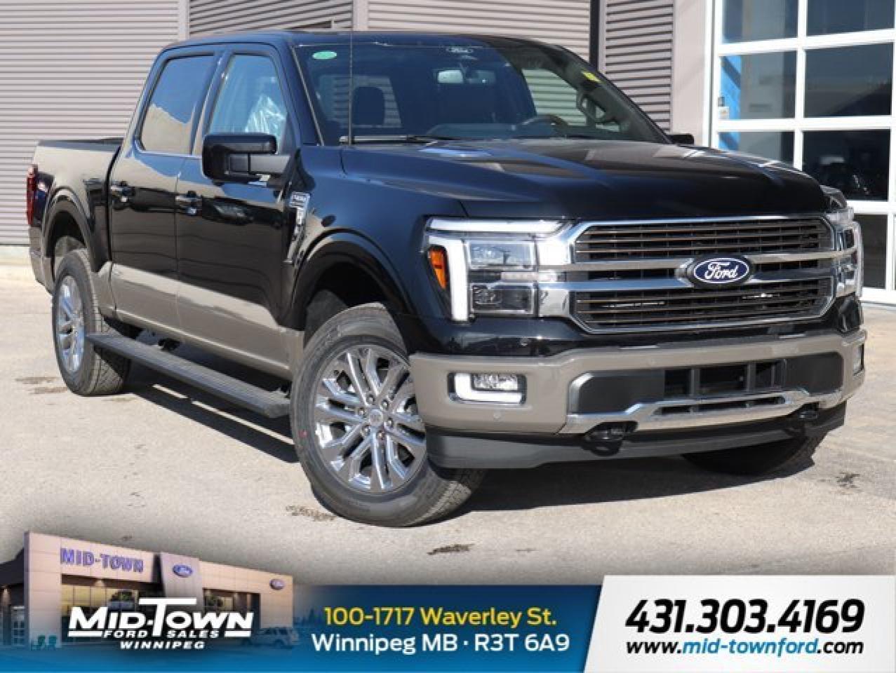 New 2025 Ford F-150 King Ranch | Remote Start | Heated Rear Seats for sale in Winnipeg, MB