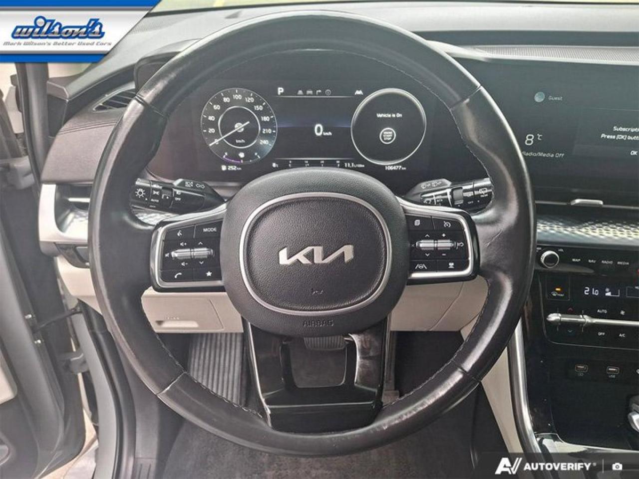 2022 Kia Carnival SX | Leather | Sunroof | Nav | Adaptive Cruise | 360 Camera | Bose Audio | New Tires & Brakes | Photo