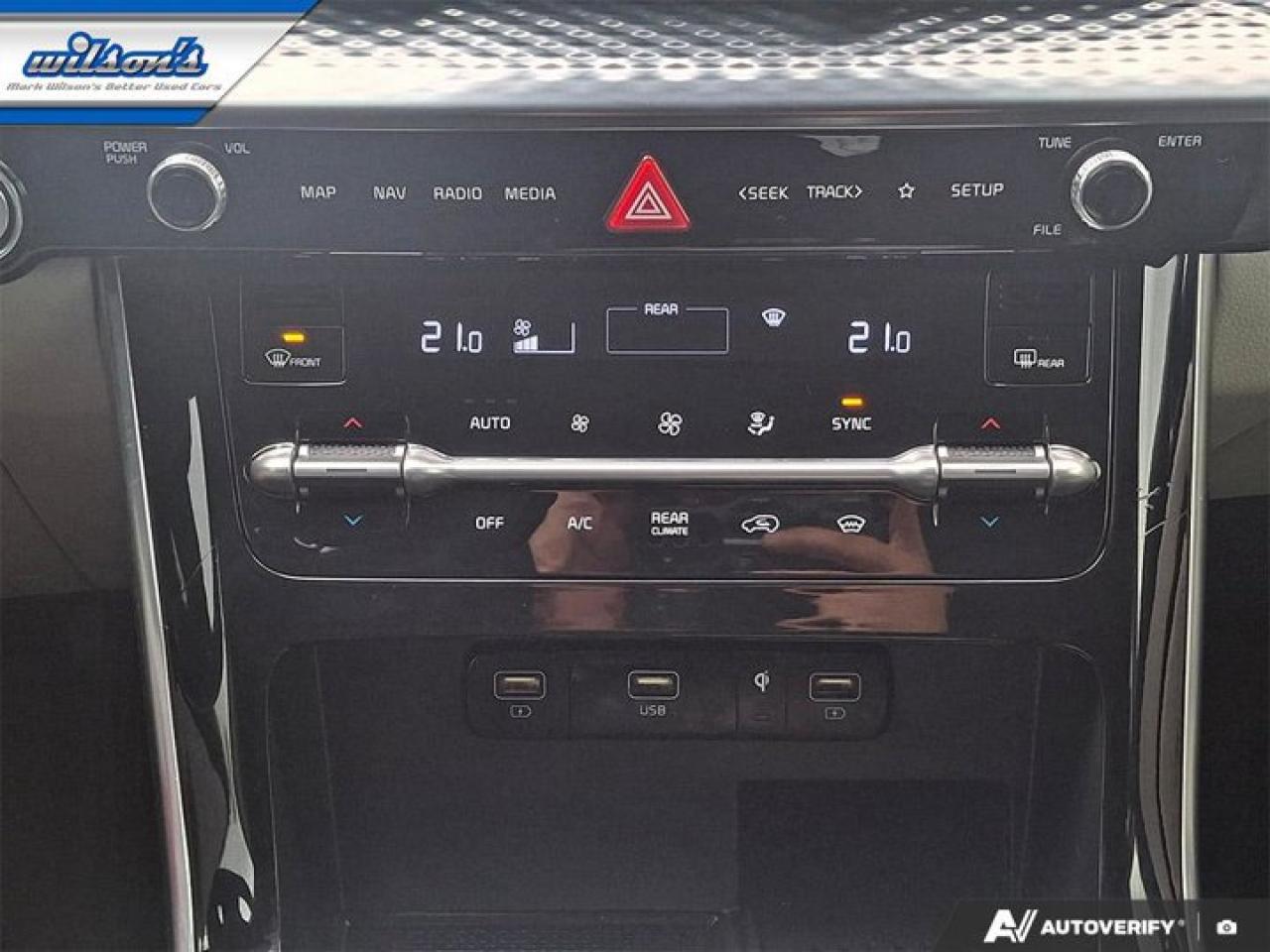 2022 Kia Carnival SX | Leather | Sunroof | Nav | Adaptive Cruise | 360 Camera | Bose Audio | New Tires & Brakes | Photo