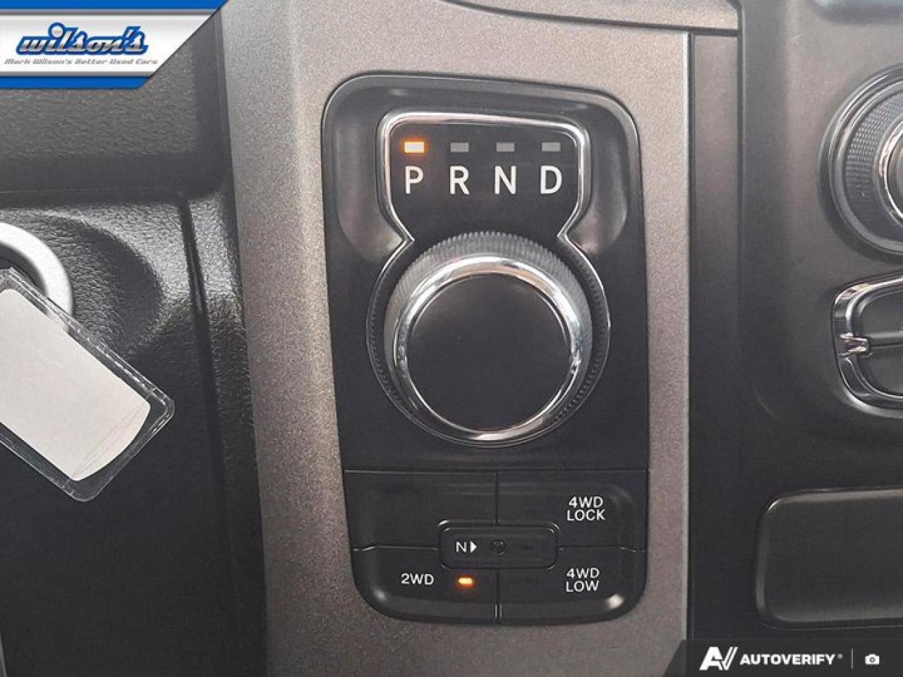 2021 RAM 1500 Classic Express Quad Cab 4x4 | Night Edition | Bucket Seats | Heated Seats + Steering | Remote Start & More! Photo