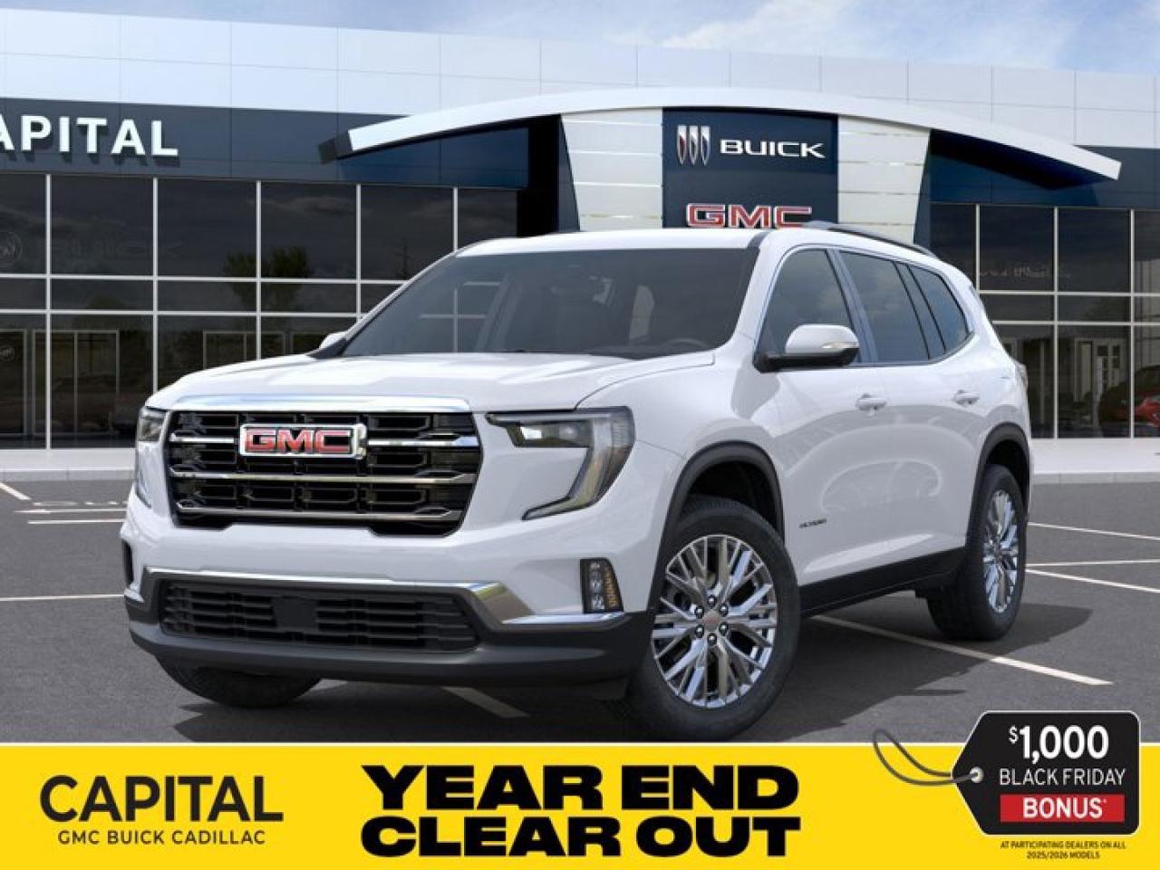 New 2026 GMC Acadia Elevation AWD for sale in Regina, SK