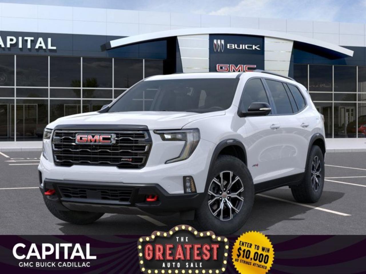 New 2026 GMC Acadia AT4 AWD for sale in Regina, SK