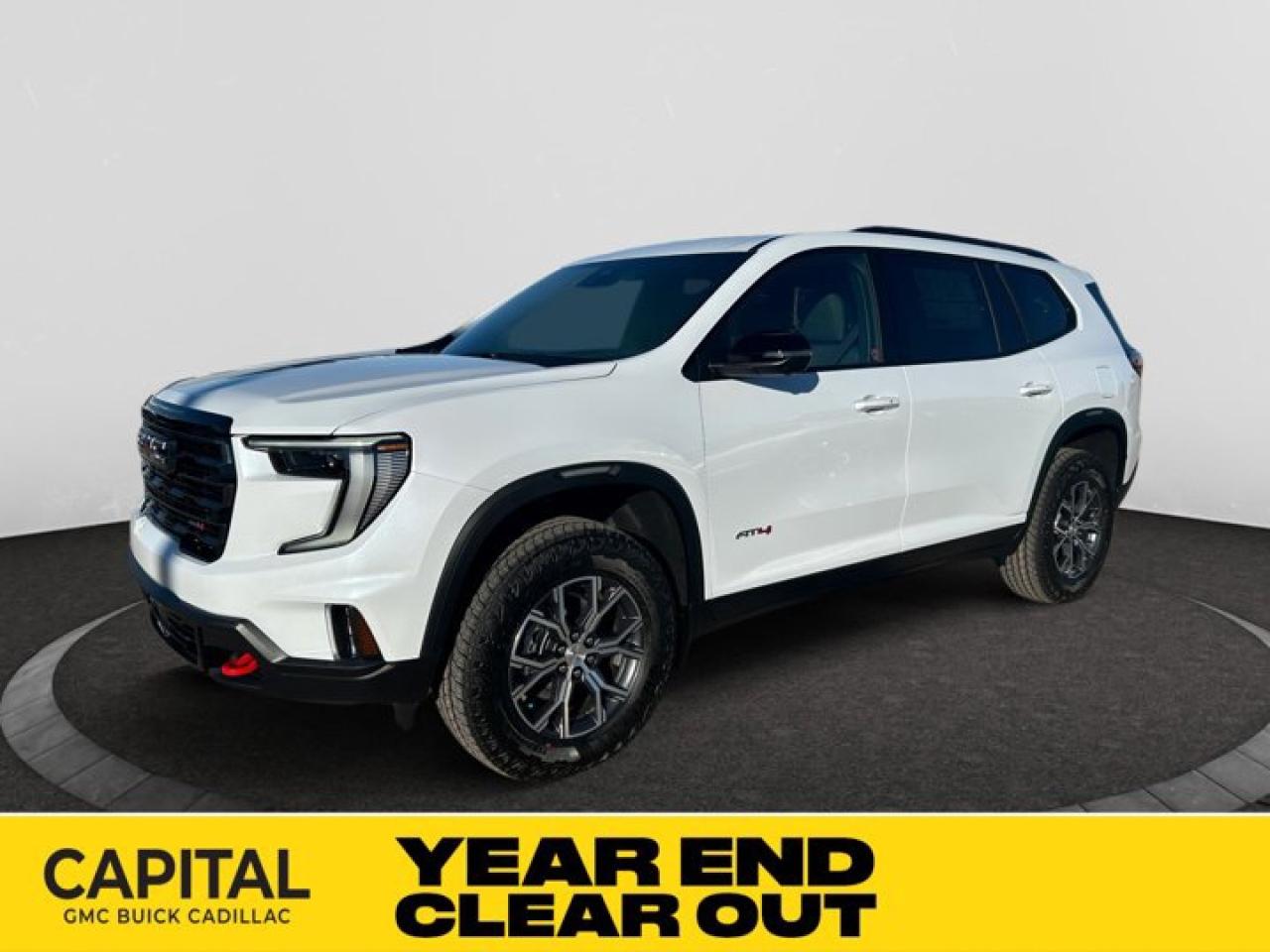 New 2026 GMC Acadia AT4 AWD for sale in Regina, SK