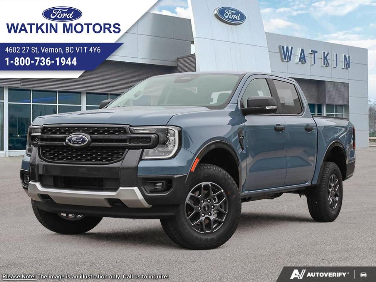 New 2025 Ford Ranger XLT for sale in Vernon, BC