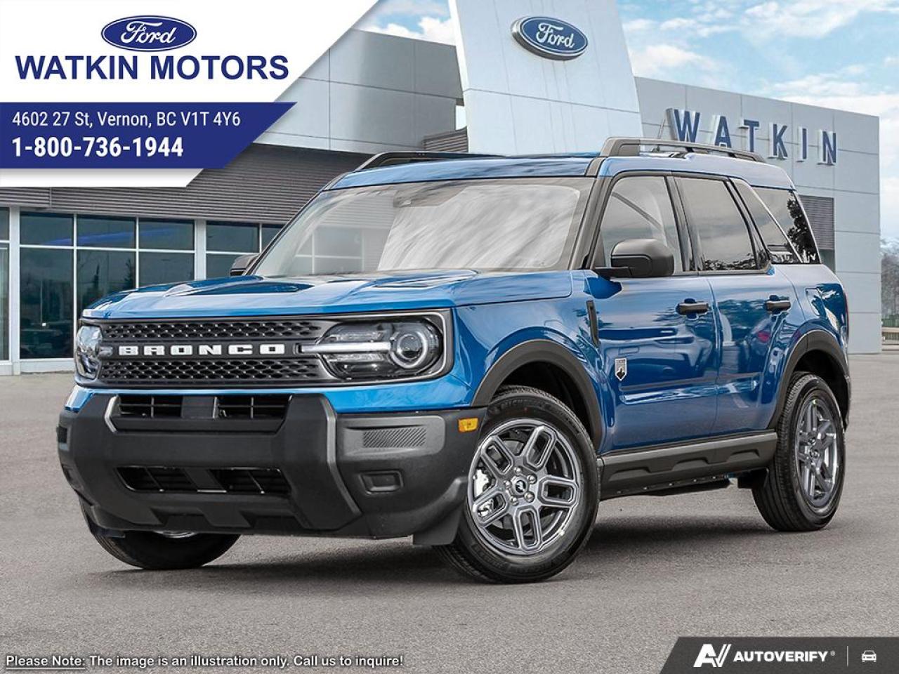 New 2025 Ford Bronco Sport Big Bend for sale in Vernon, BC