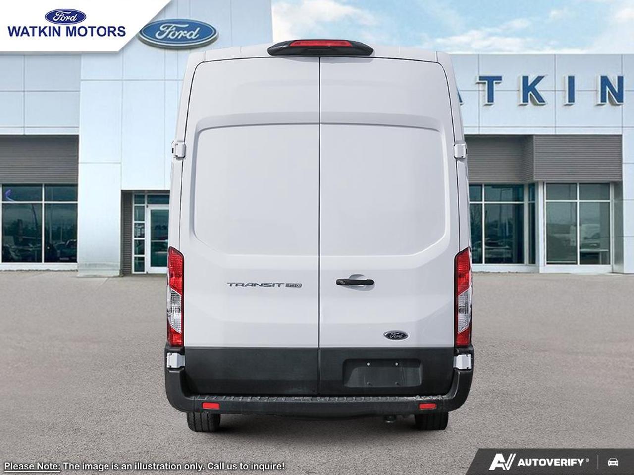 2026 Ford Transit Cargo Van T-350 HD 148" EL HI RF 9950 GVWR DRW AWD Photo4