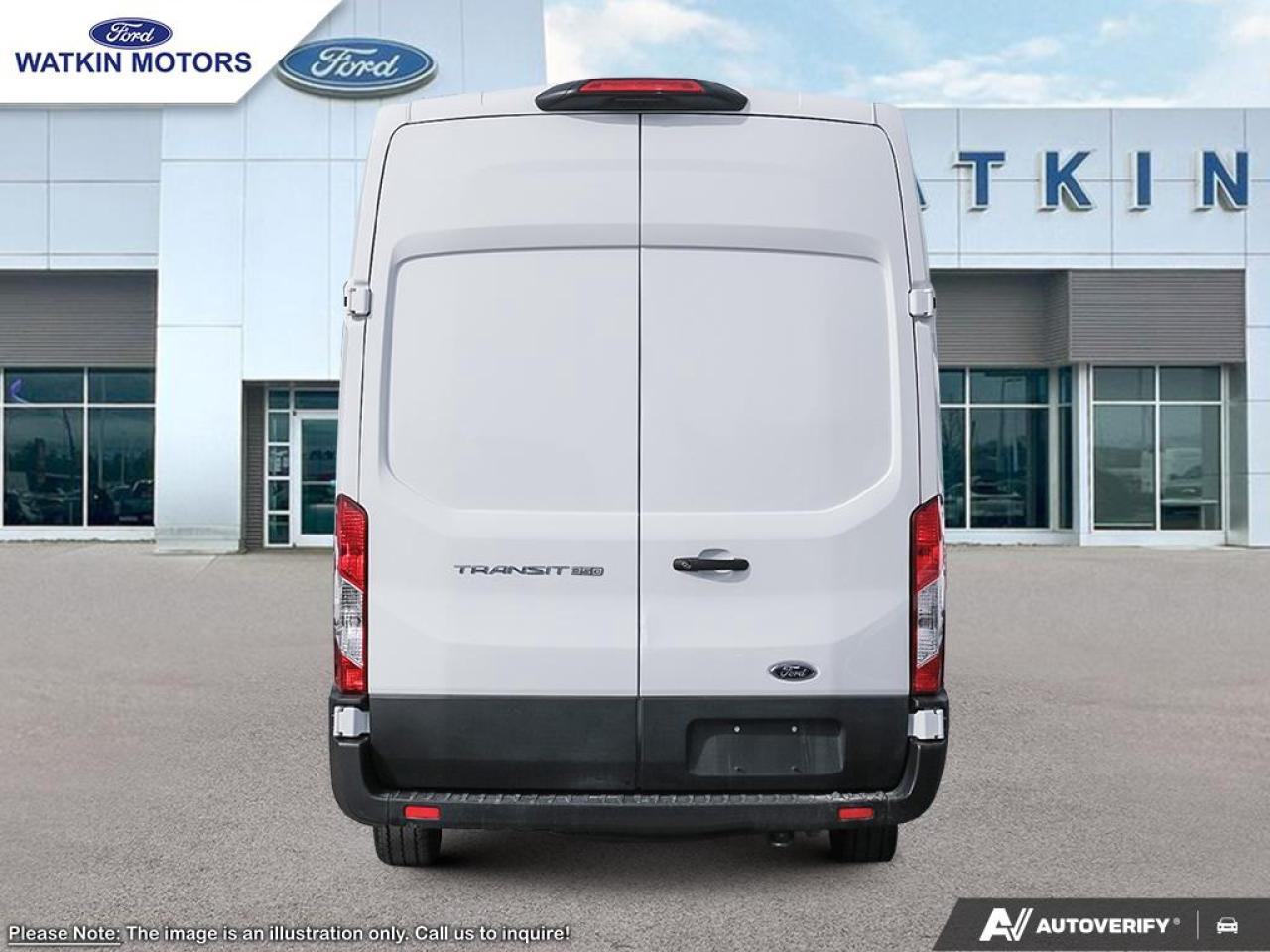 2026 Ford Transit Cargo Van T-350 HD 148" EL HI RF 9950 GVWR DRW AWD Photo4