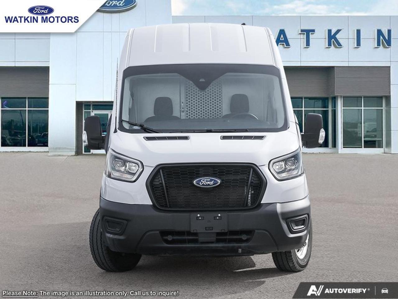 2026 Ford Transit Cargo Van T-350 HD 148" EL HI RF 9950 GVWR DRW AWD Photo1