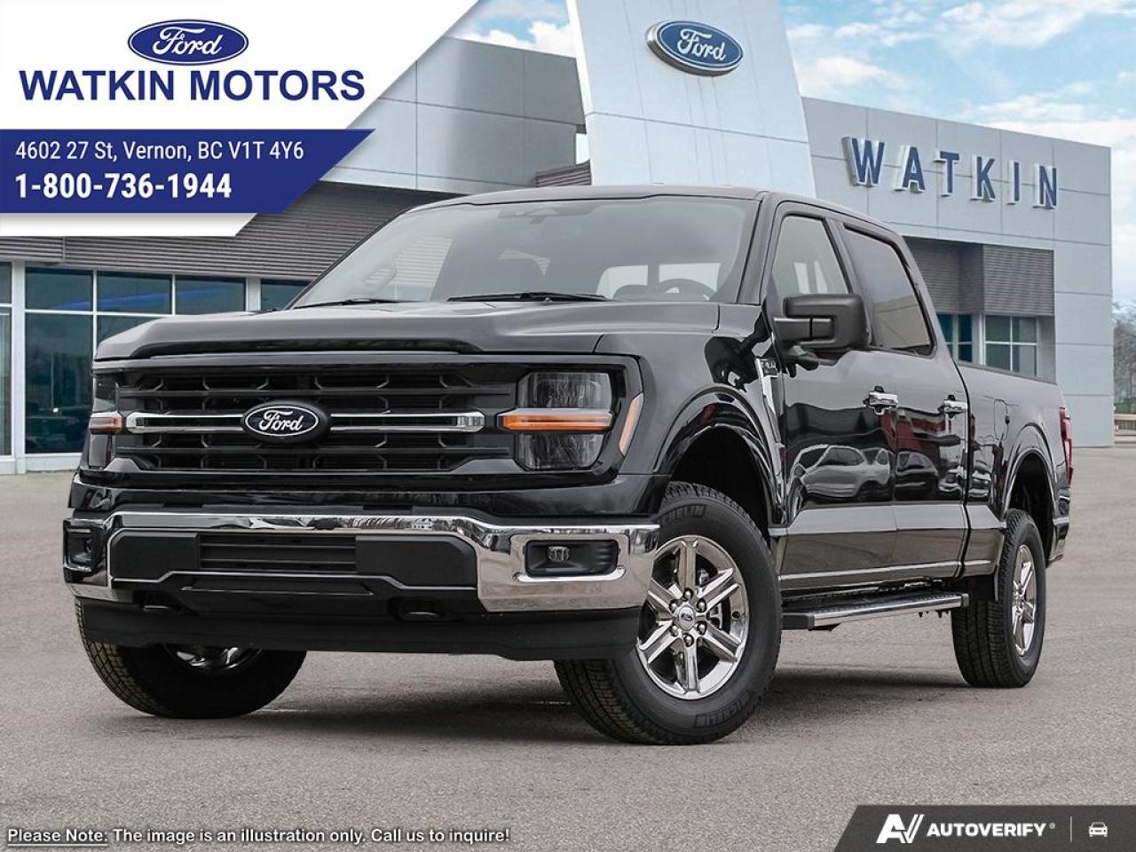 New 2025 Ford F-150 XLT for sale in Vernon, BC