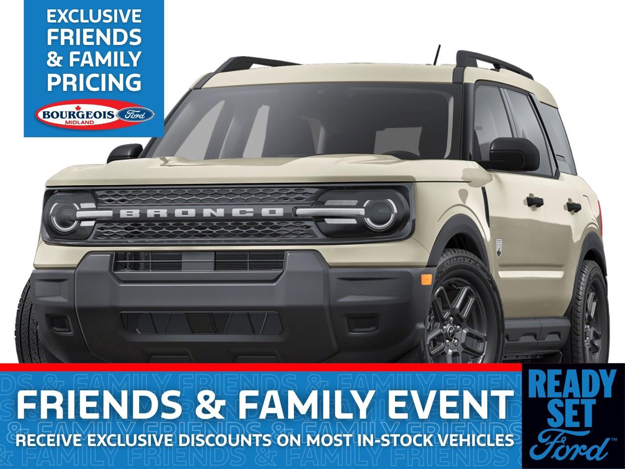 New 2025 Ford Bronco Sport Big Bend 4x4 for sale in Midland, ON