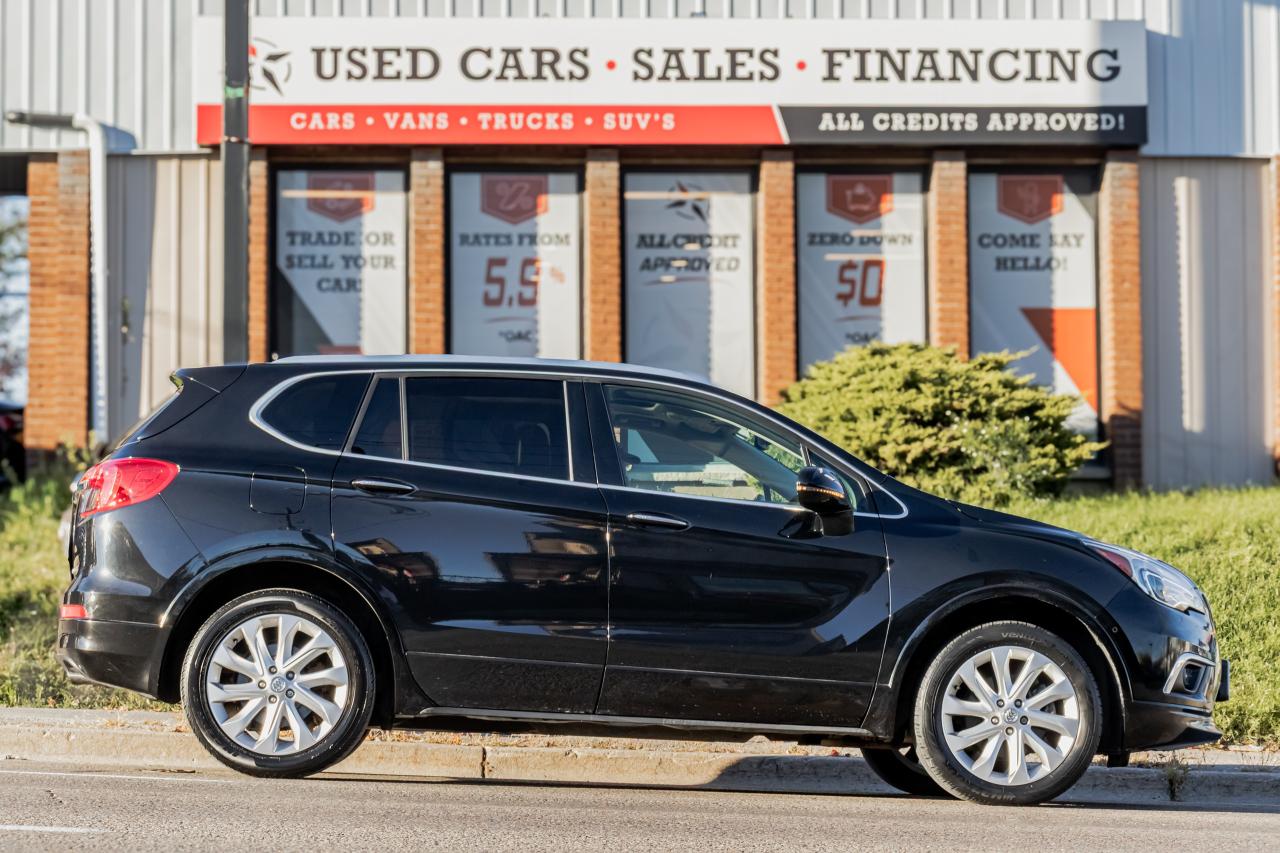 2017 Buick Envision Premium II | AWD | Leather | Roof | Nav&Cam | BSM
