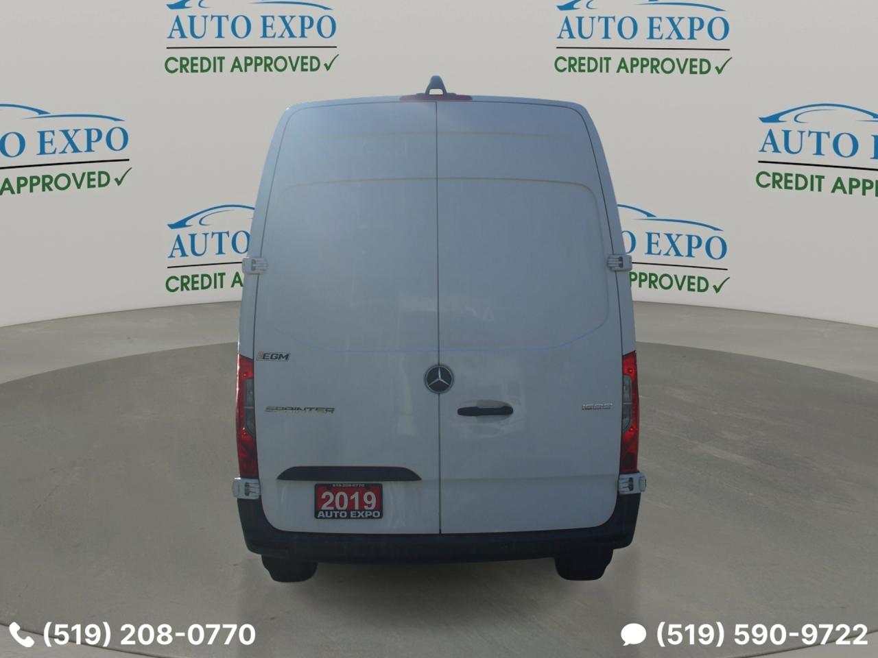 2019 Mercedes-Benz Sprinter 1500 Roof144",Certified,Rebuilt,Backup Cam,Keyless - Photo #4