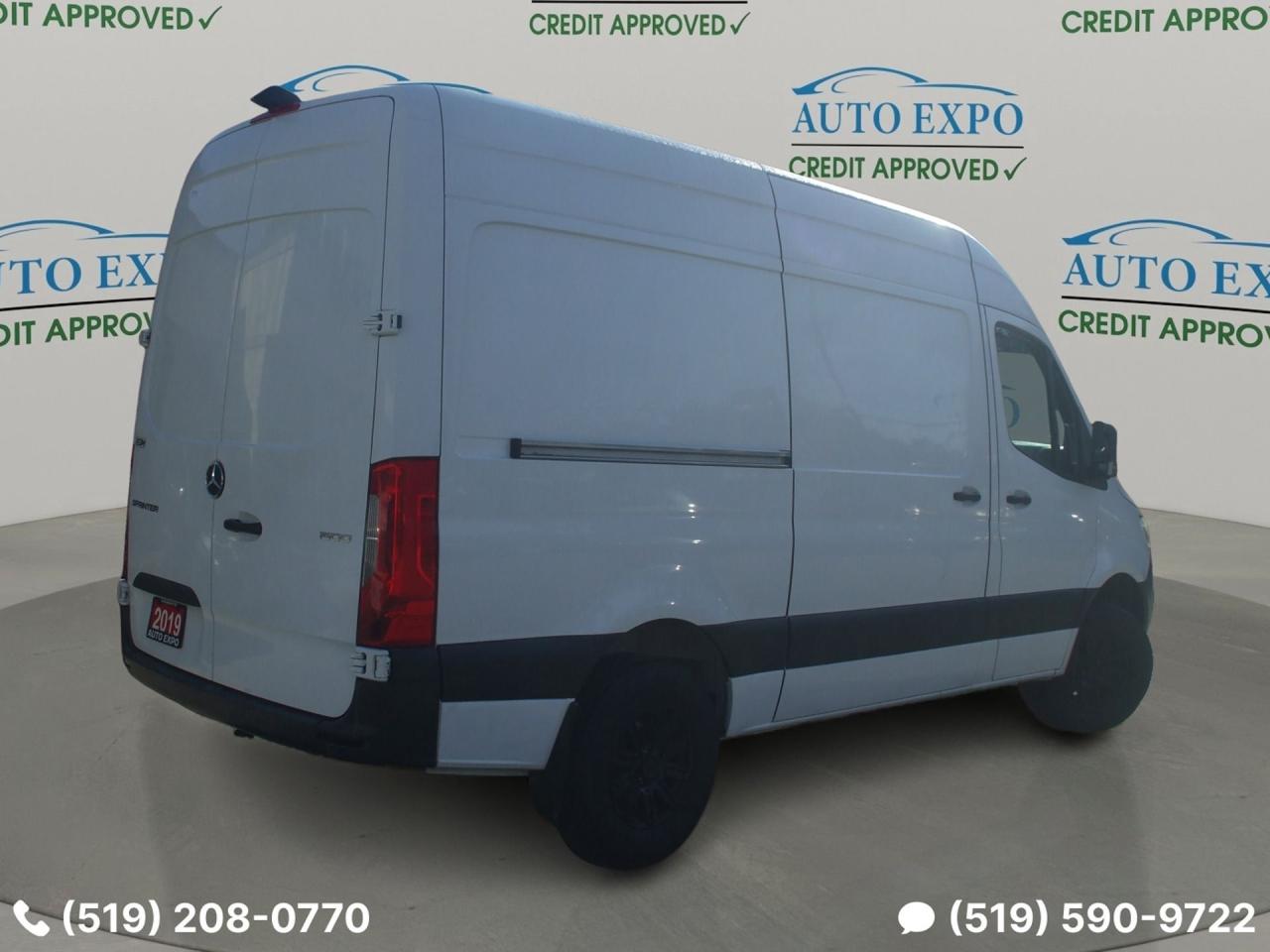 2019 Mercedes-Benz Sprinter 1500 Roof144",Certified,Rebuilt,Backup Cam,Keyless