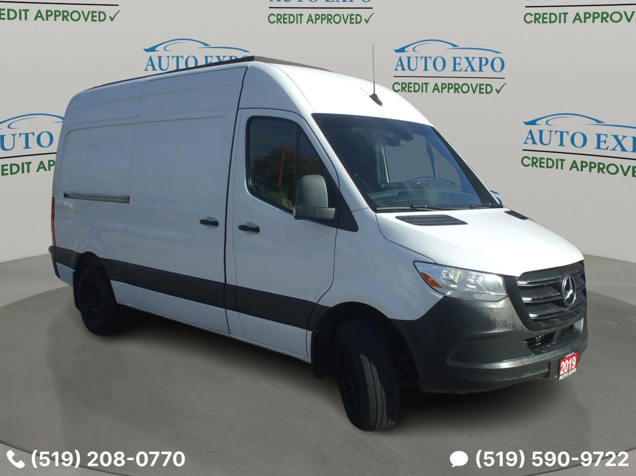 2019 Mercedes-Benz Sprinter 1500 Roof144",Certified,Rebuilt,Backup Cam,Keyless