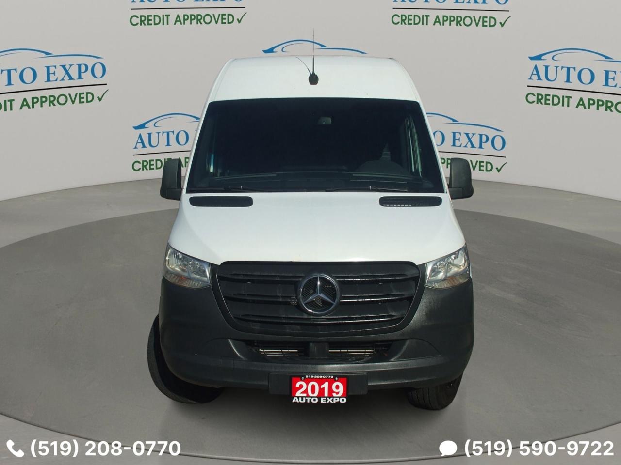 2019 Mercedes-Benz Sprinter 1500 Roof144",Certified,Rebuilt,Backup Cam,Keyless