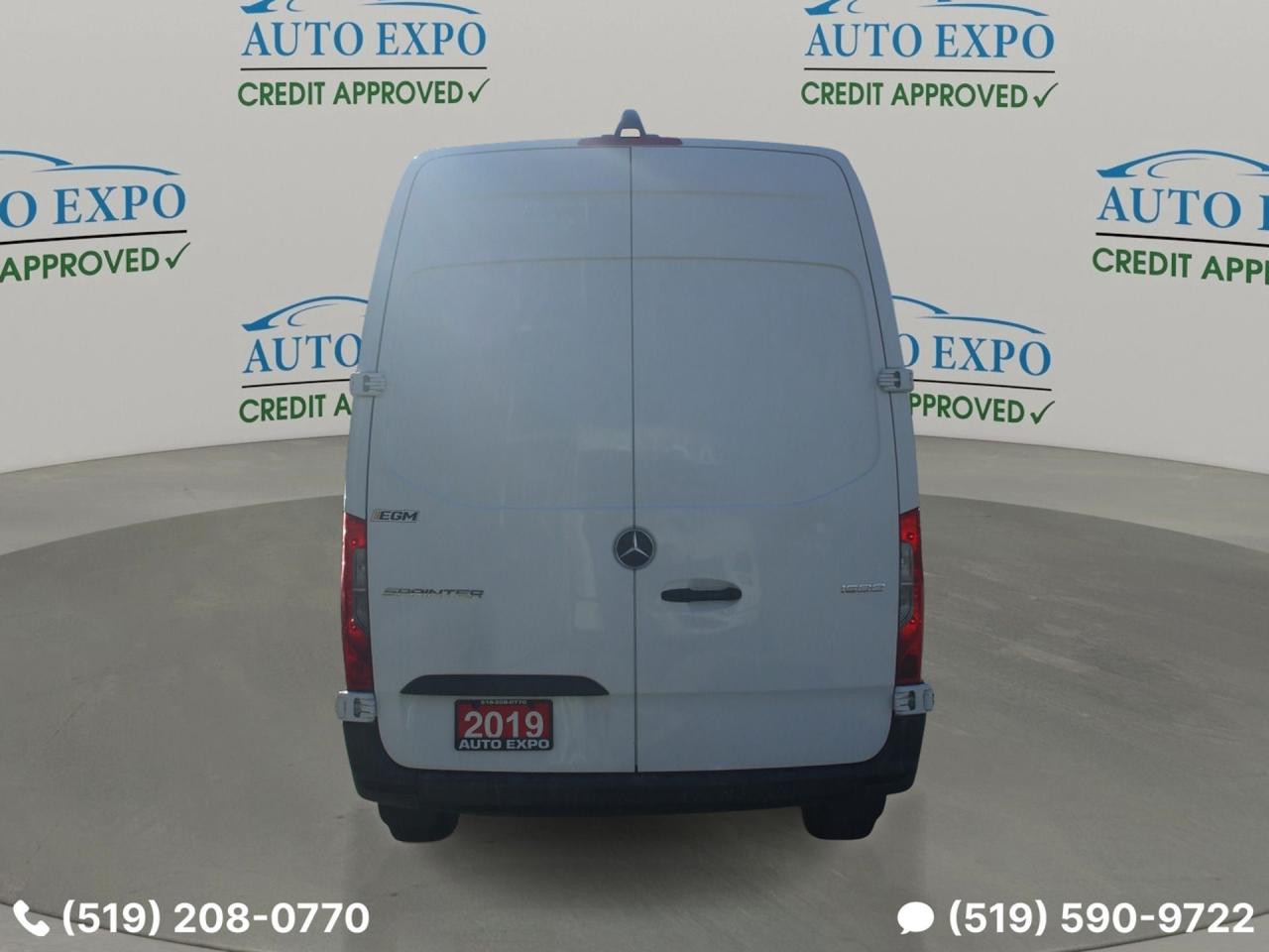 2019 Mercedes-Benz Sprinter 1500 Roof144",Certified,Rebuilt,Backup Cam,Keyless