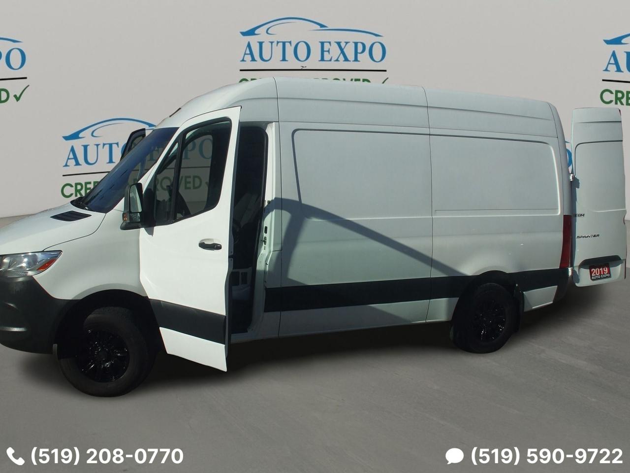 2019 Mercedes-Benz Sprinter 1500 Roof144",Certified,Rebuilt,Backup Cam,Keyless