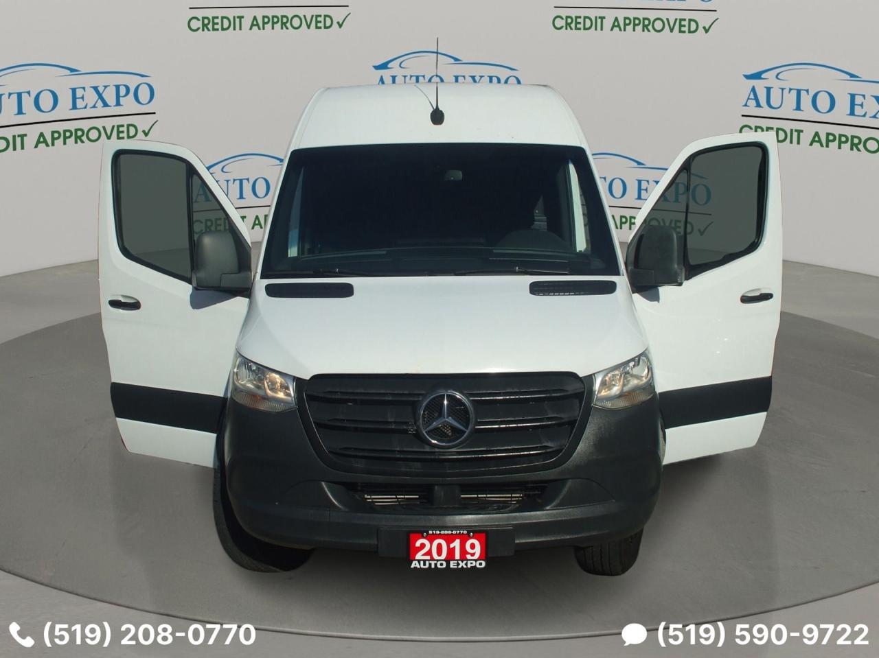 2019 Mercedes-Benz Sprinter 1500 Roof144",Certified,Rebuilt,Backup Cam,Keyless
