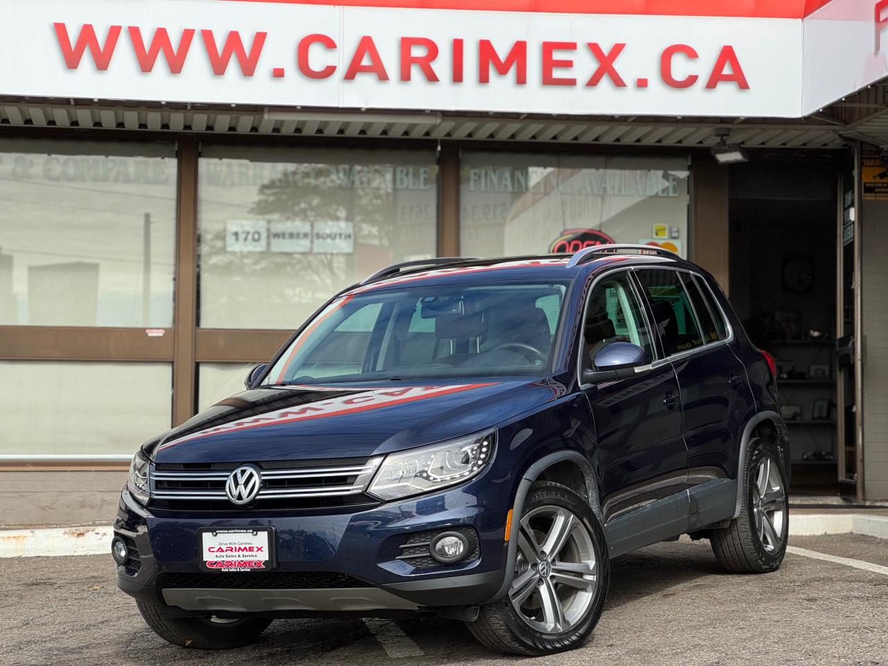 Used 2017 Volkswagen Tiguan Highline Leather | Fender Sound | Sunroof | Apple Car Play | Android Auto | Backup Camera for sale in Waterloo, ON