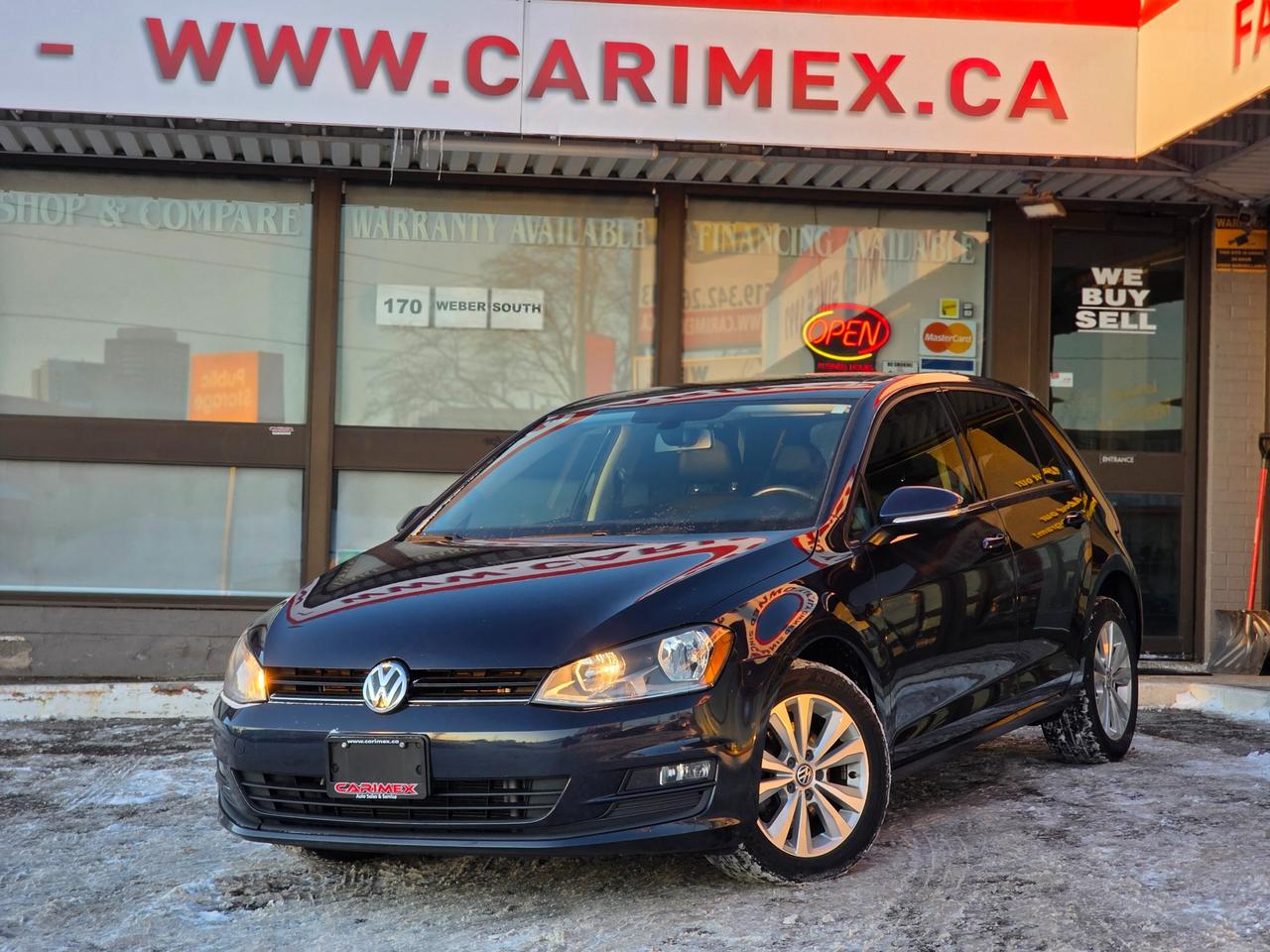 2017 Volkswagen Golf 1.8 TSI Comfortline Leather | Sunroof |BSM | Backup Camera |  Apple Car Play | Android Auto Photo