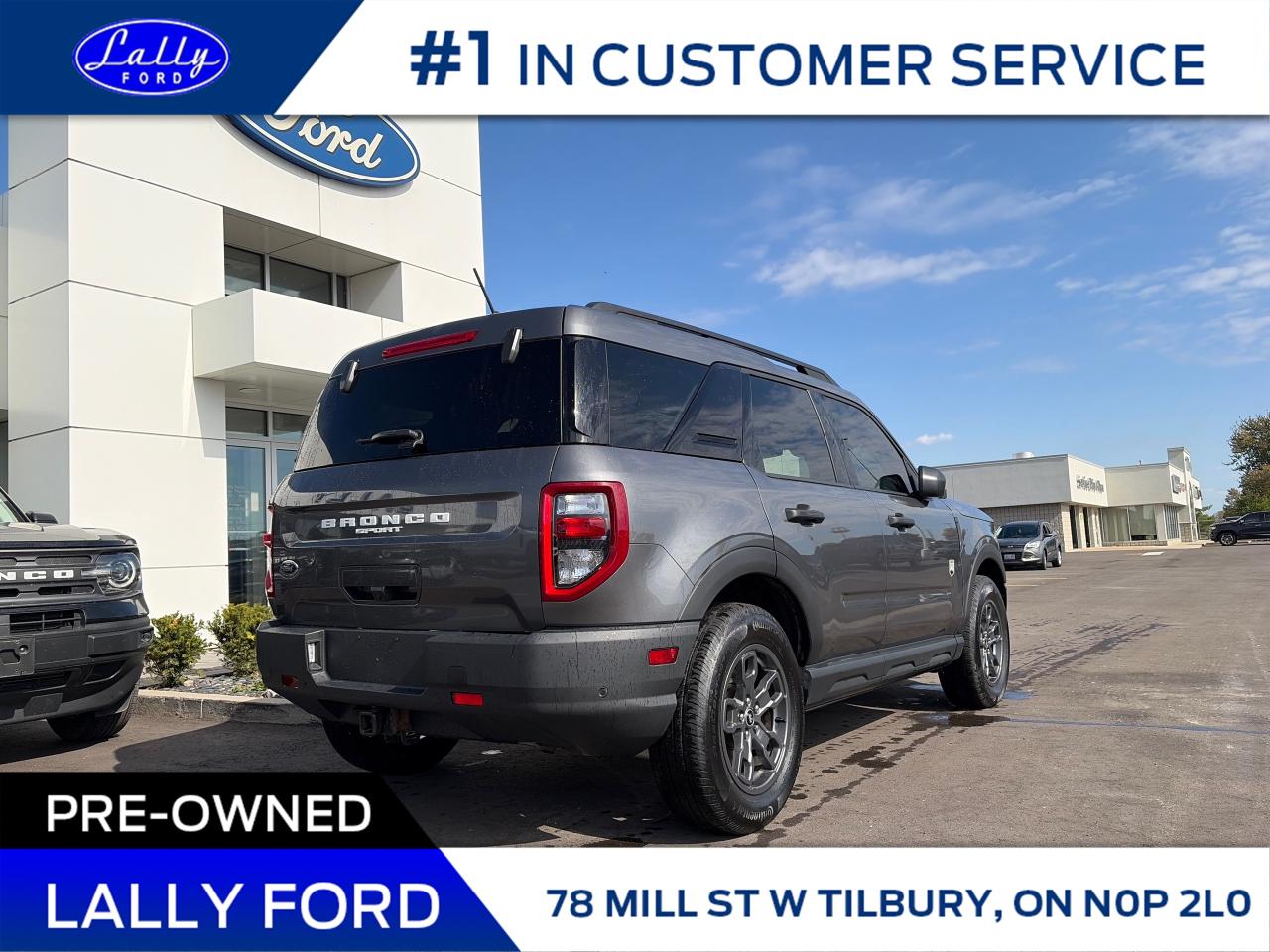 2023 Ford Bronco Sport Big Bend Low Kms, Local Trade!! Photo2