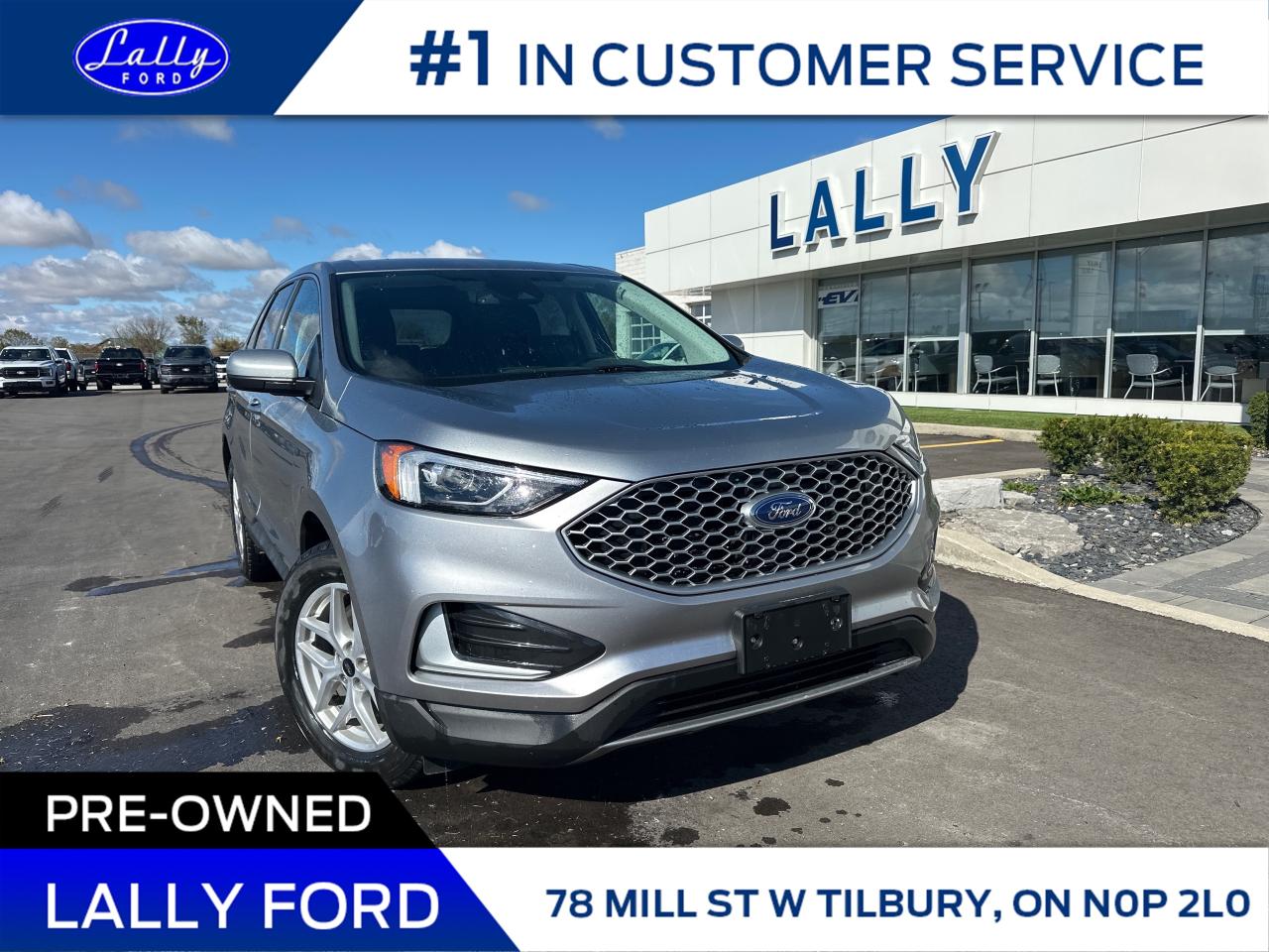 Used 2024 Ford Edge SEL AWD, Local Trade!! for sale in Tilbury, ON