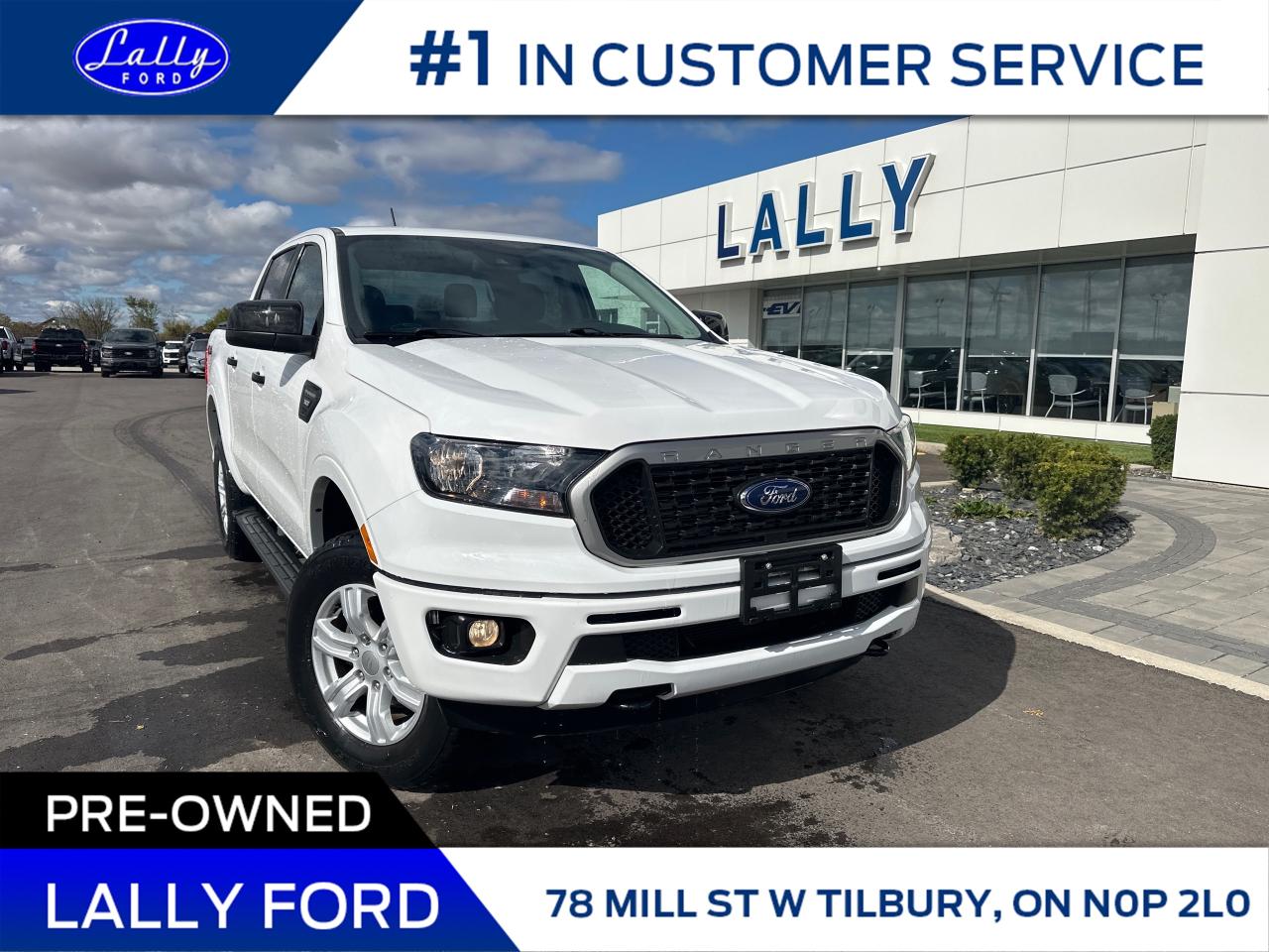 Used 2020 Ford Ranger XLT Low Kms, Soft Tonneau Cover!! for sale in Tilbury, ON