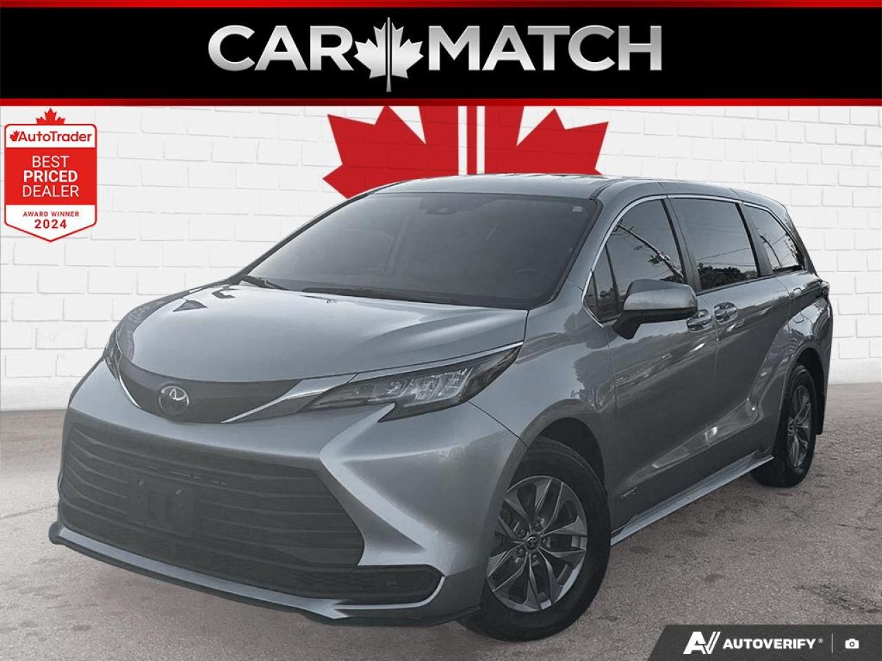 Used 2021 Toyota Sienna LE / PWR DOORS / BLUETOOTH / 8 PASS / HYBRID for sale in Cambridge, ON