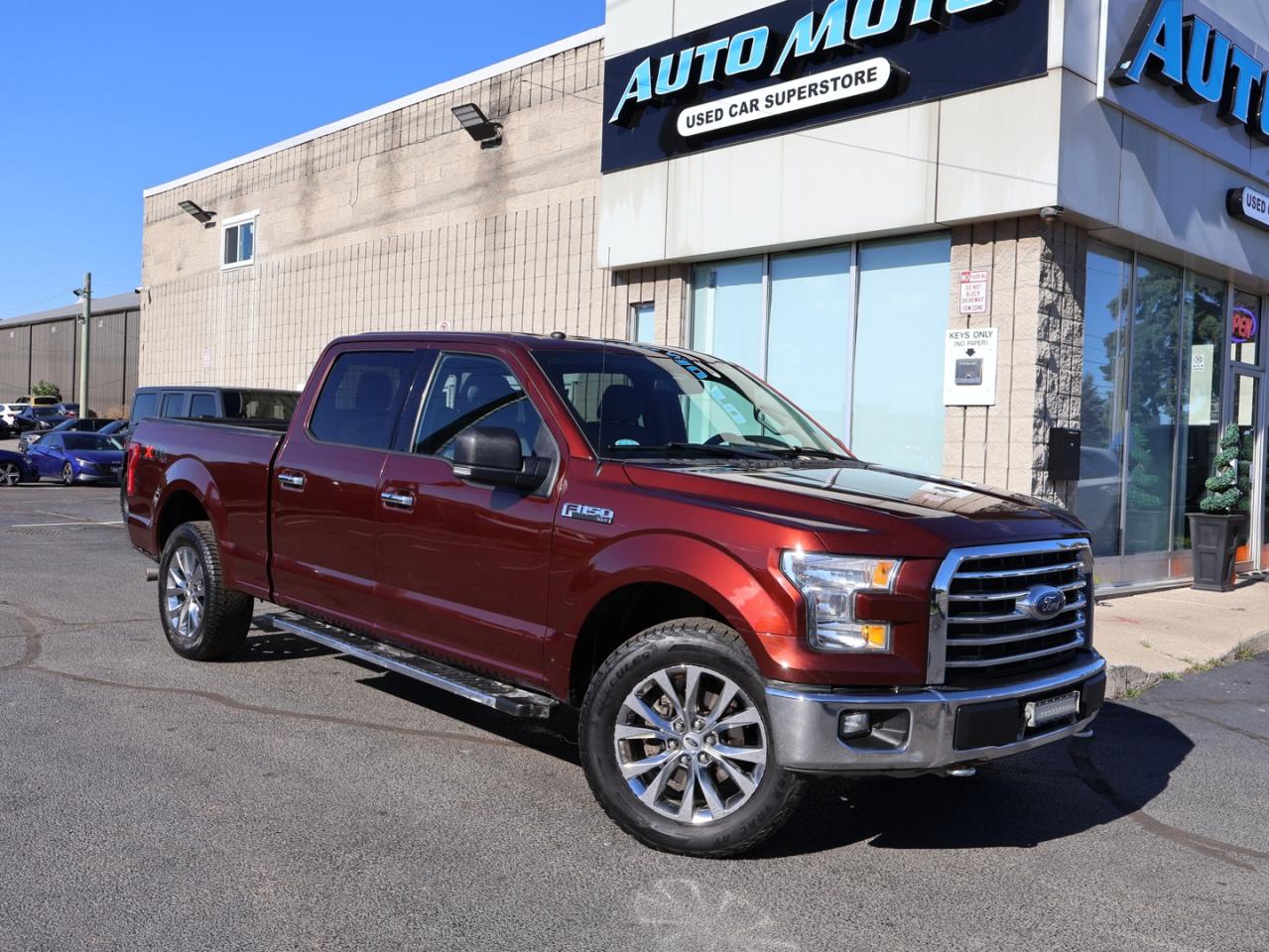 2017 Ford F-150 V8 XLT-XTR CREW 4WD *ACCIDENT FREE*1 OWNER* CAMERA NAV BLUETOOTH HEATED SEATS CRUISE ALLOYS - Photo #8