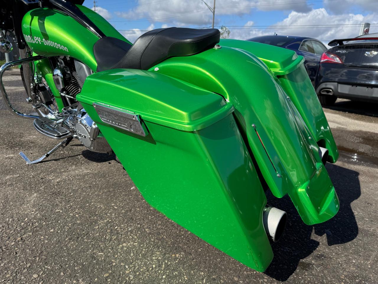 2009 Harley-Davidson FLHX CUSTOM, WHEELS, STRETCHED BAGS, MANY UPGRADES - Photo #14