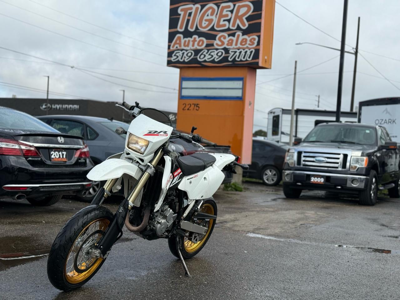 2019 Suzuki DRZ-400 SM, DUAL SPORT, SUPERMOTO, GOLD WHEELS - Photo #1