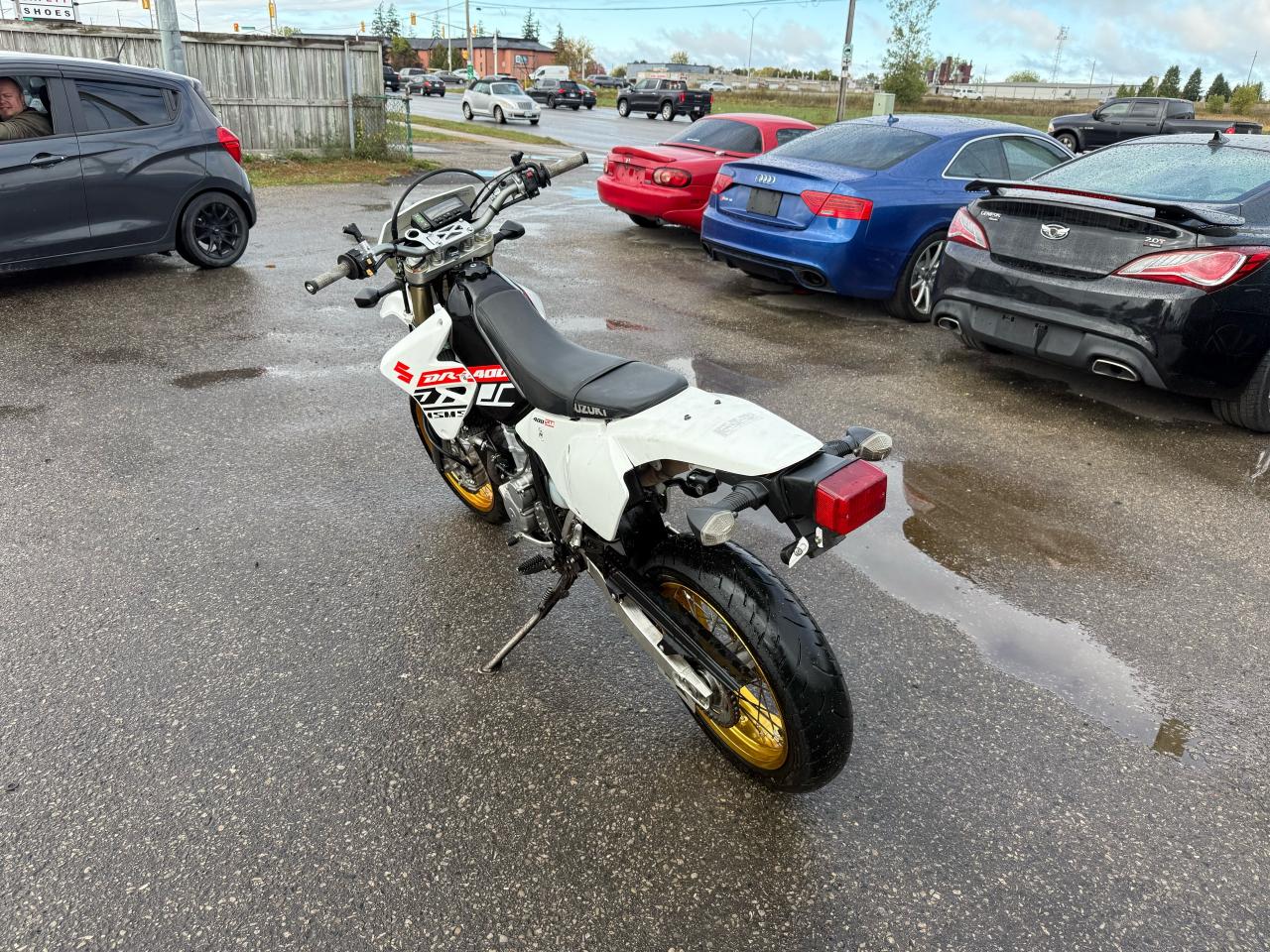 2019 Suzuki DRZ-400 SM, DUAL SPORT, SUPERMOTO, GOLD WHEELS Photo2