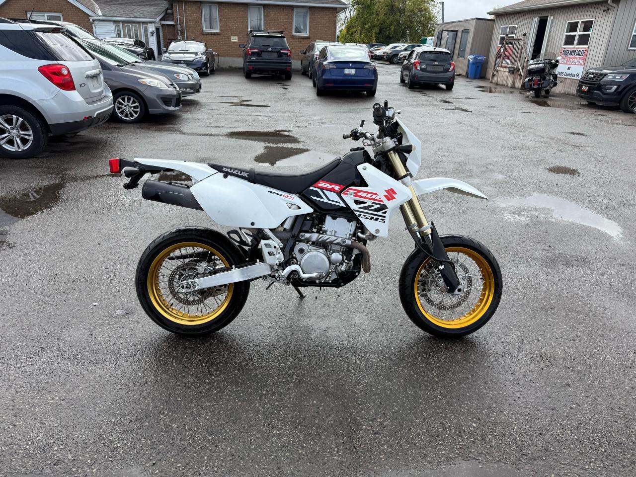 2019 Suzuki DRZ-400 SM, DUAL SPORT, SUPERMOTO, GOLD WHEELS - Photo #6