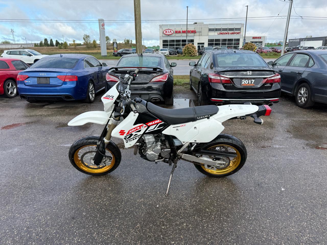 2019 Suzuki DRZ-400 SM, DUAL SPORT, SUPERMOTO, GOLD WHEELS - Photo #2
