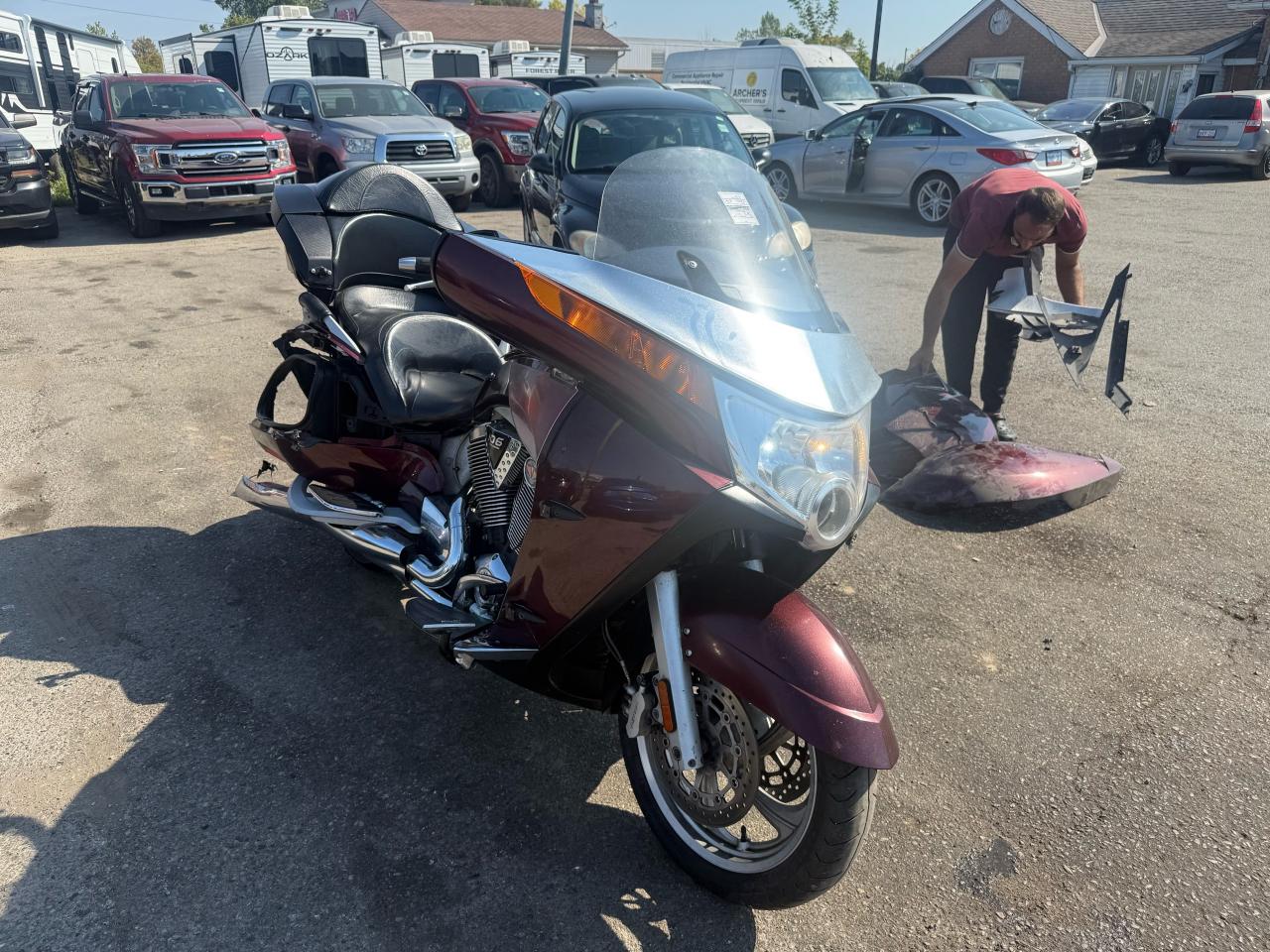 2008 Victory Vision DELUXE, INSURANCE WRITE OFF, CLEAN TITLE AS IS - Photo #6