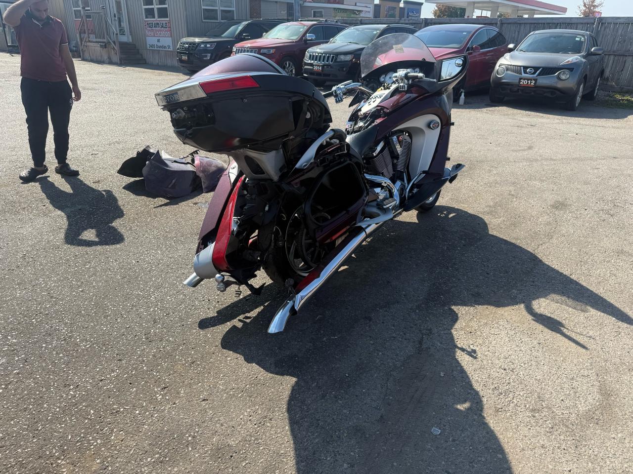 2008 Victory Vision DELUXE, INSURANCE WRITE OFF, CLEAN TITLE AS IS - Photo #4