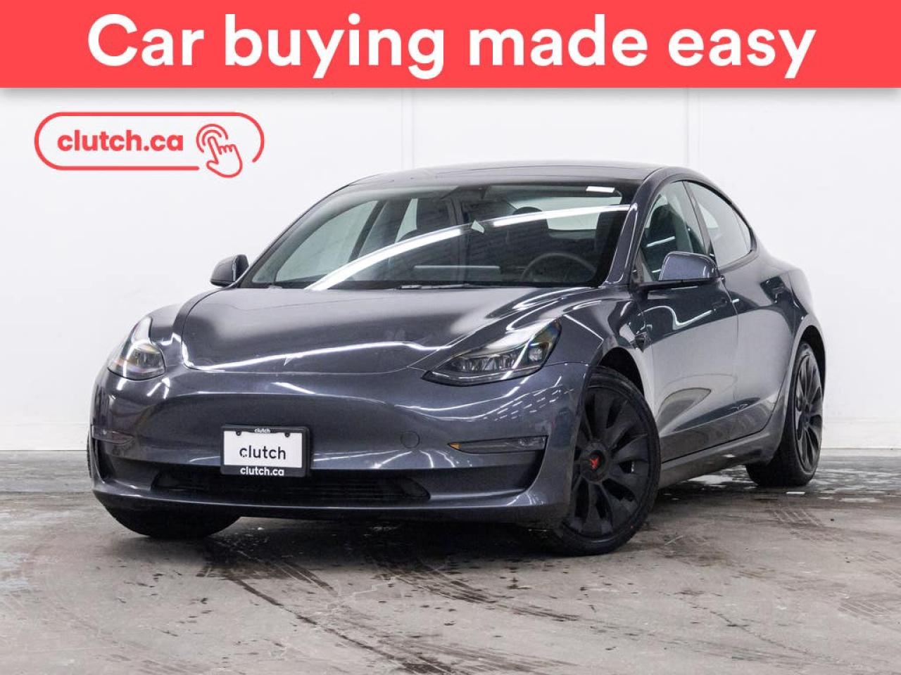 Used 2022 Tesla Model 3 Long Range AWD w/ Front Heated Seats, Rearview Cam, Climate Control for sale in Toronto, ON
