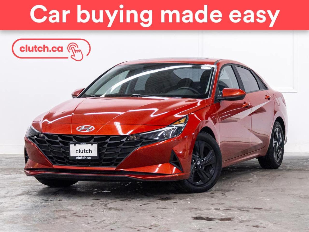 Used 2022 Hyundai Elantra Preferred w/ Sun and Tech Pkg w/ Front Heated Seats, Rearview Cam, Dual Zone Climate Control for sale in Toronto, ON