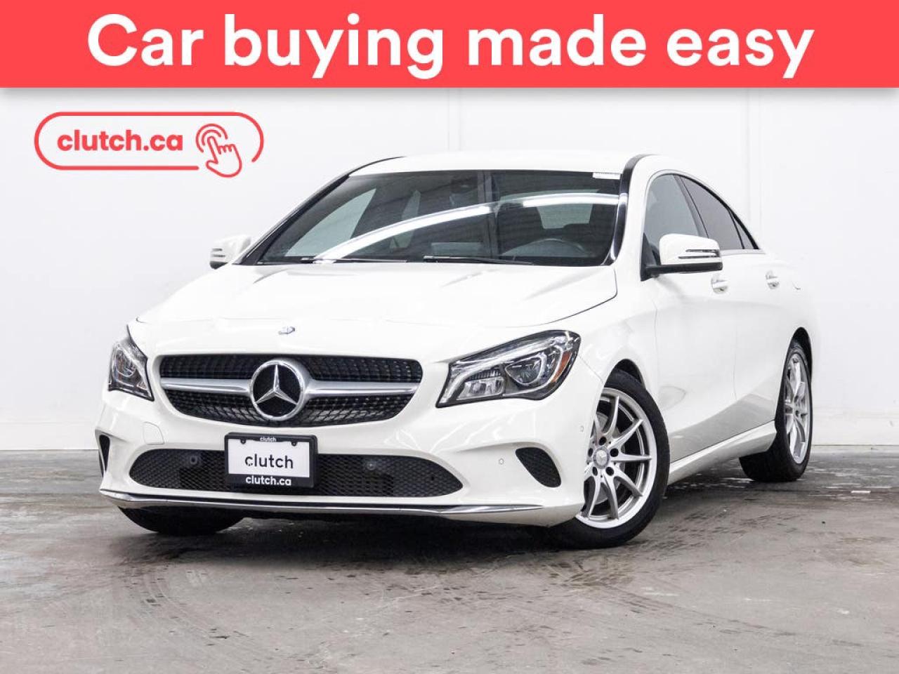 Used 2017 Mercedes-Benz CLA-Class 250 4Matic AWD w/ Apple CarPlay, Heated Front Seats, Rearview Cam for sale in Toronto, ON