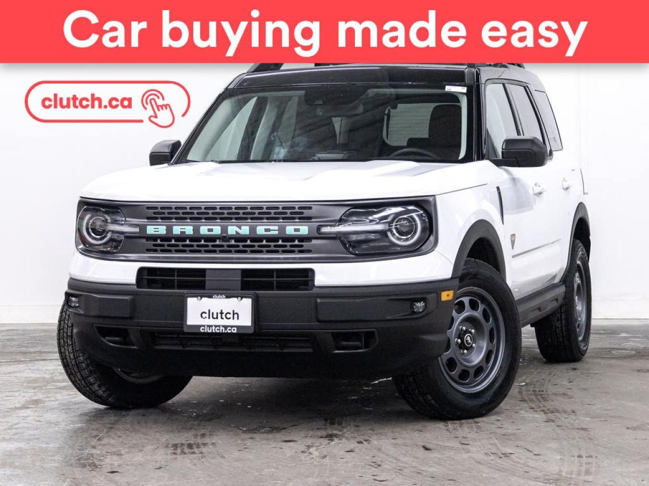 Used 2022 Ford Bronco Sport Badlands 4x4 w/ Apple CarPlay & Android Auto, Sunroof, Nav for sale in Toronto, ON