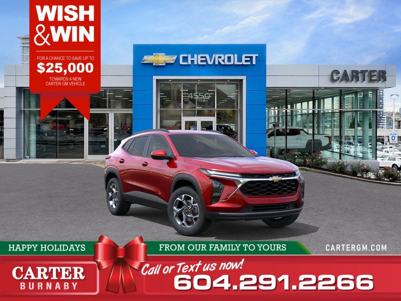 New 2026 Chevrolet Trax LT FWD | WISH & WIN - SAVE UP TO $25,000! for sale in Burnaby, BC